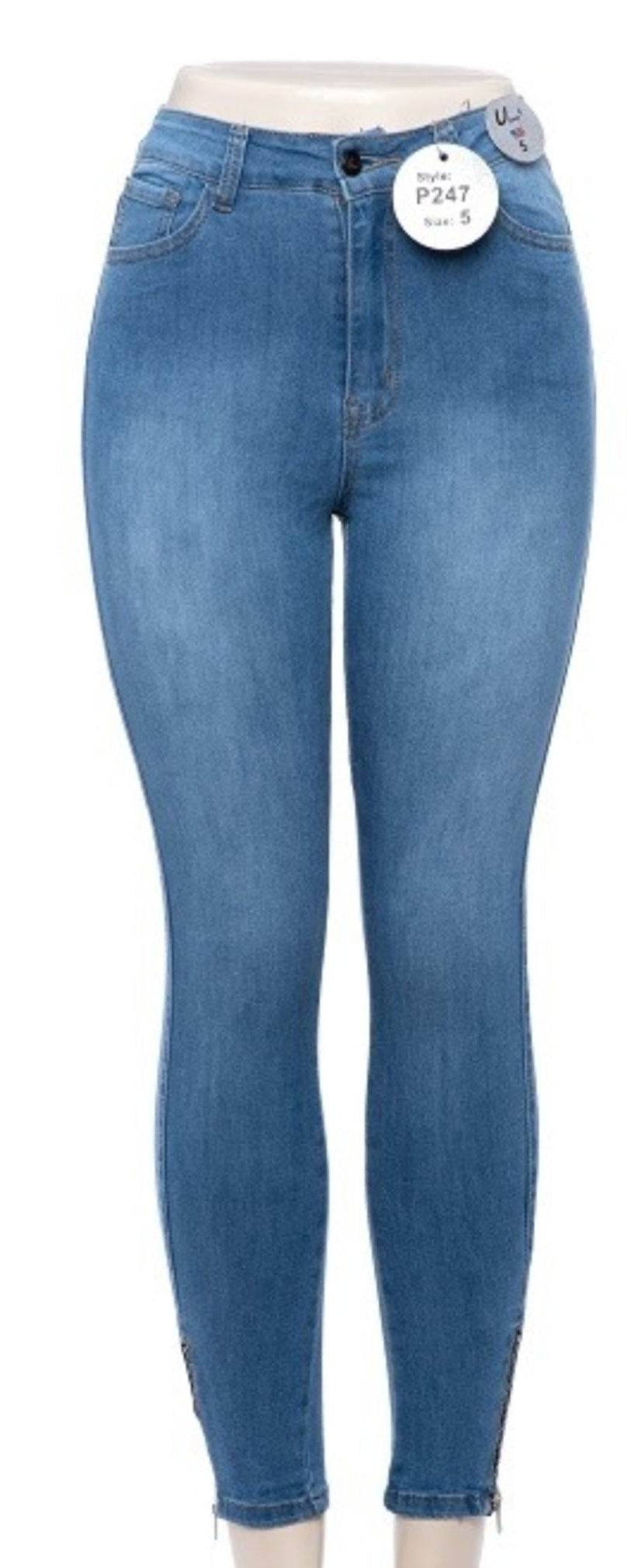 Back It Up Distressed Jeans