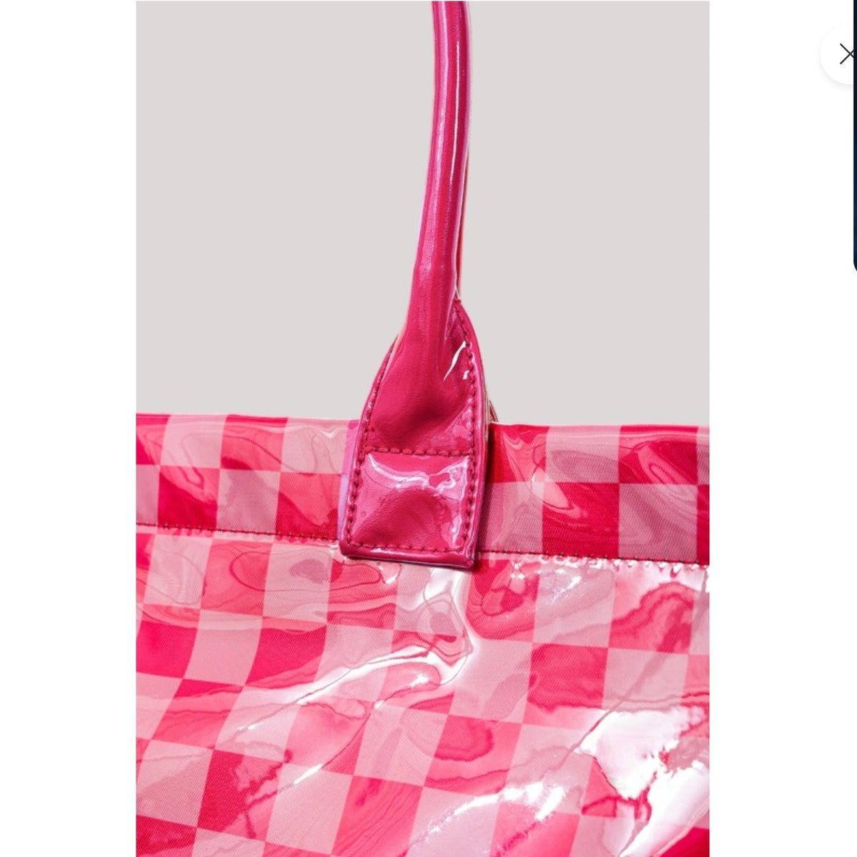 Checkered Everyday Tote