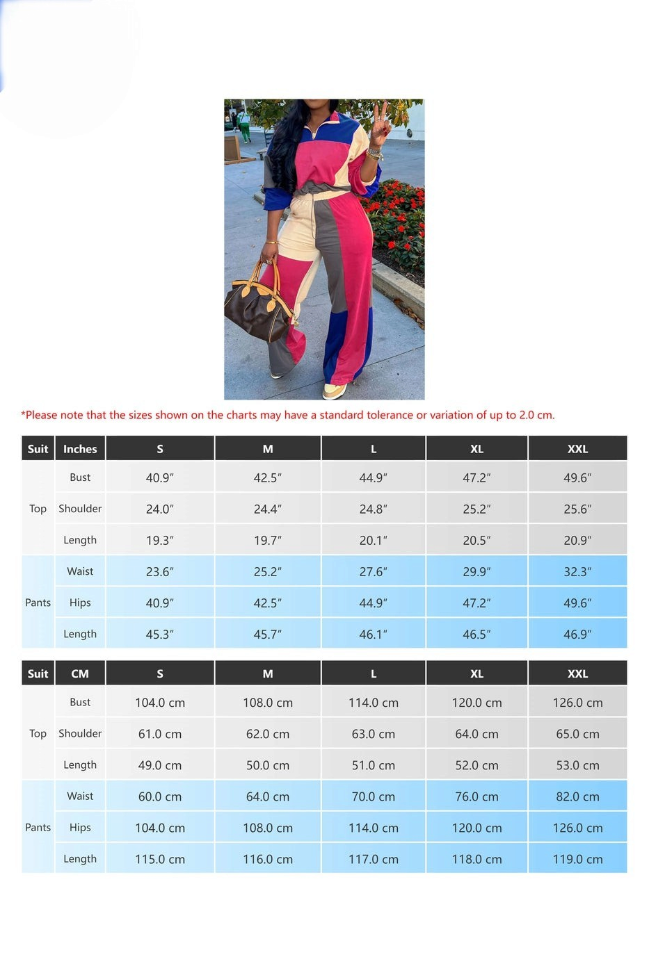 Corlor Block Color Block 2-Piece Set | Swerves & Curves Boutique – Swerves & Curves ...